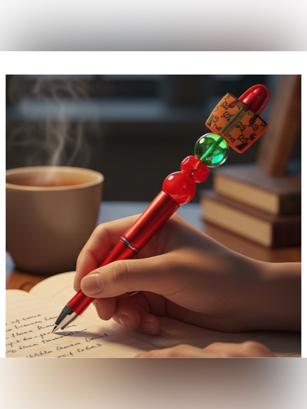 🫟🆕🫟 DIY Fashion Bendable Bling Ink Pen